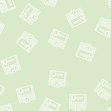 Parking building line icon vector black illustration Ilustración de archivo