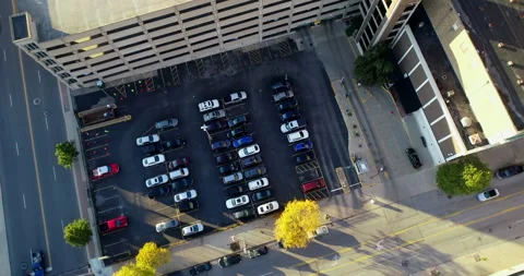 Parking Deck in Toledo Stock Footage 146943938