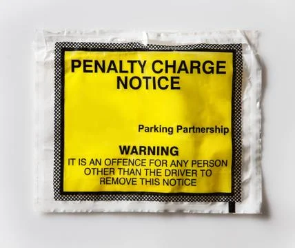 Parking fine Stock Photos