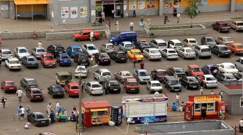 Parking Stock Footage 788937
