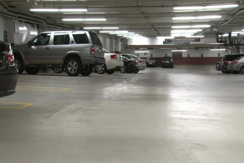 Parking Garage Stock Footage 777034