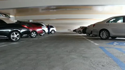 Parking garage Video stock 20503197