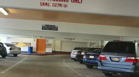 Parking garage Stock Footage 20508096