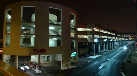 Parking Garage Stock Footage 34608760