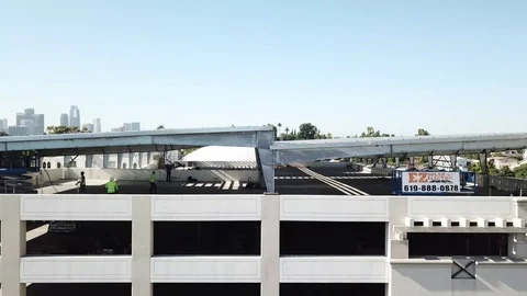 Parking Garage Stock Footage 123709063