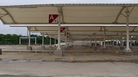 Parking garage moto Stock Footage 78321470