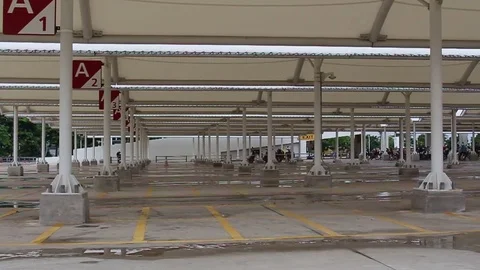 Parking garage moto Stock Footage 78321501