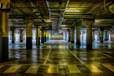 Parking garage Stock Photos