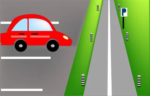Parking Stock Illustration