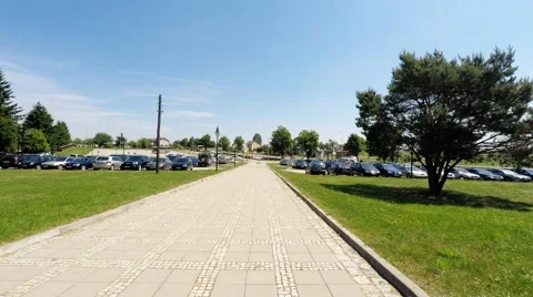 Parking lot Video stock 50891449