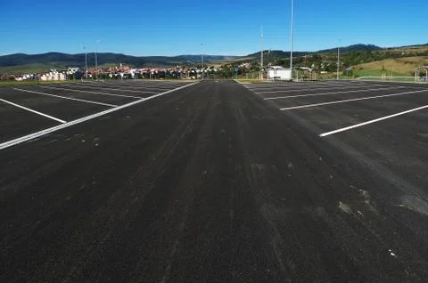 Parking lot Stock Photos