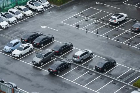 Parking lot Stock Photos
