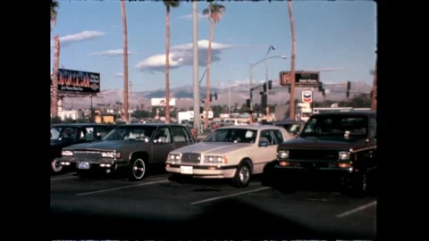 Parking Lot Scene Stock Footage 276291817