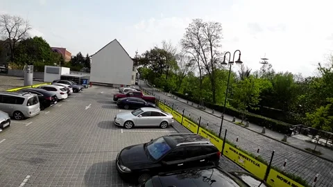 Parking Lot Time Lapse Stock Footage 278559099