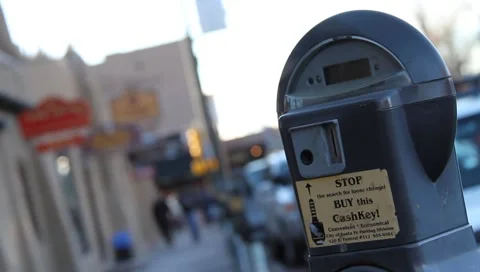 Parking Meter 0463 Video stock 1014516