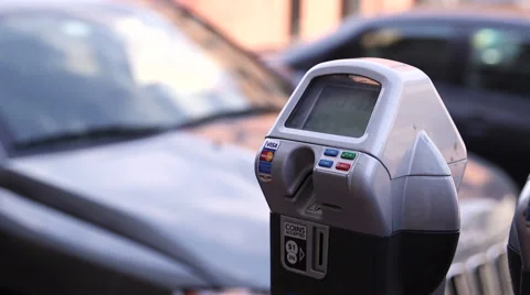 Parking Meter Stock Footage 61142272