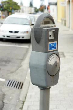 Parking meter Foto stock