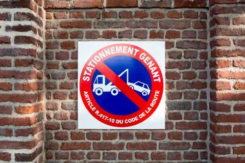 Parking not Allowed Stock Photos