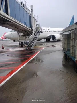 Parking plane Stock Photos