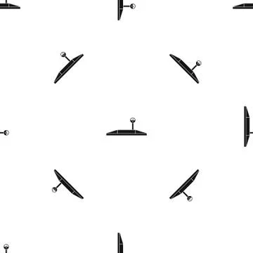 Parking scales pattern seamless black Ilustración de archivo