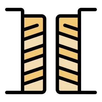 Parking sensor detecting distance and showing space availability 스톡 일러스트