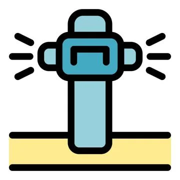 Parking sensor emitting ultrasonic waves for distance measurement Stock Illustration