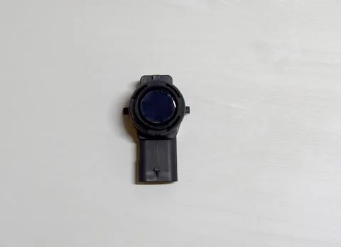 Parking sensor for installation on the bumper of a car. Stock Photos