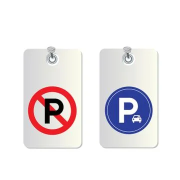 Parking sign Stock Illustration
