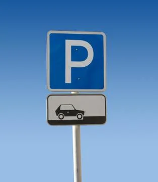 Parking sign Stock Photos
