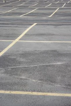 Parking slots Stock Photos