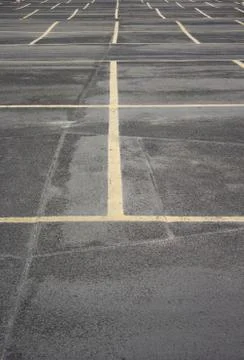 Parking slots Stock Photos