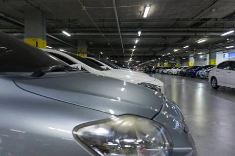 Parking space at Ikea Store , Mega Bangna Stock Photos
