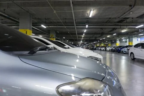 Parking space at Ikea Store , Mega Bangna Stock Photos