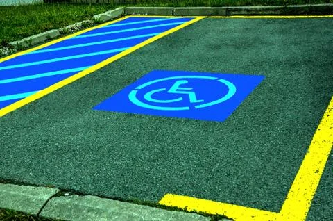 Parking space Stock Photos