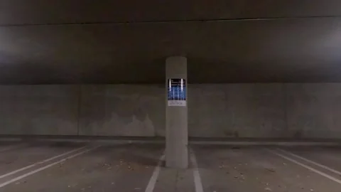 Parking Structure Stock Footage 140628529