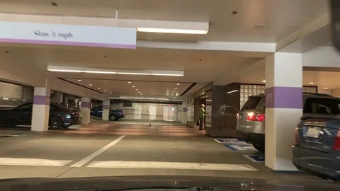 Parking structure timelapse Stock Footage 113646655