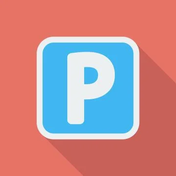 Parking symbol Stock Illustration