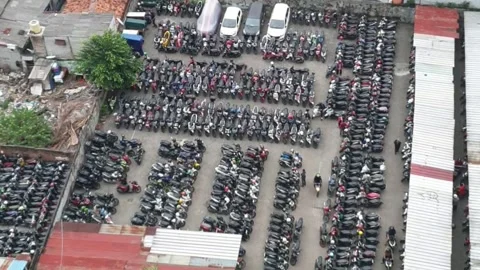 Parking timelapse Stock-Footage 243153916