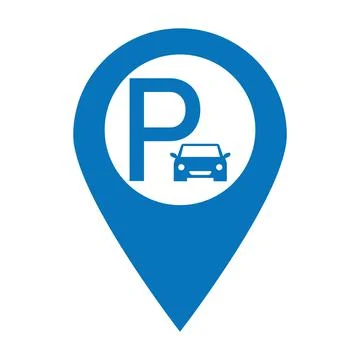 Parking vector sign. Vector illustration Stock Illustration