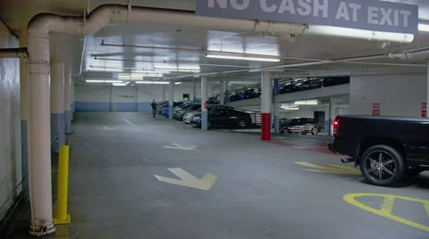 PARKING VIEW Stock Footage