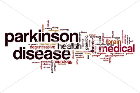Parkinson Disease Word Cloud Concept