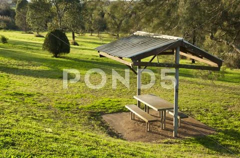 Parkland shelter Stock Photos