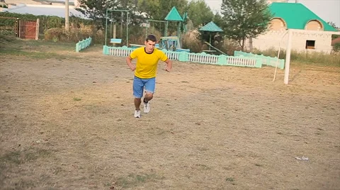 Parkour and Freerunning does a combo in slowmotion Stock Footage 63621794