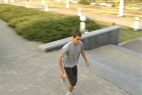 Parkour Stock Footage 8918006