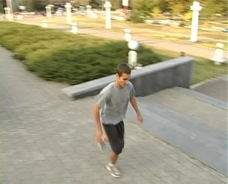 Parkour Stock Footage 8918022