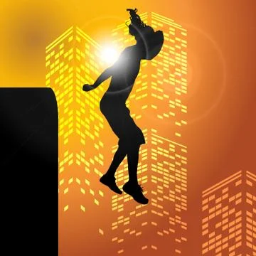 Parkour Stock Illustration