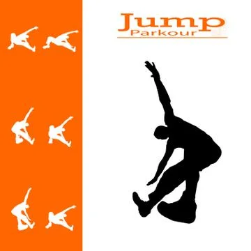 Parkour Stock Illustration