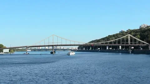 Parkovy Bridge Timelapse Video stock 20442174