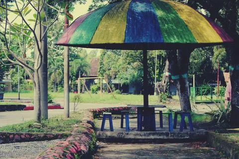 Parks located in Java, Indonesia Stock Photos