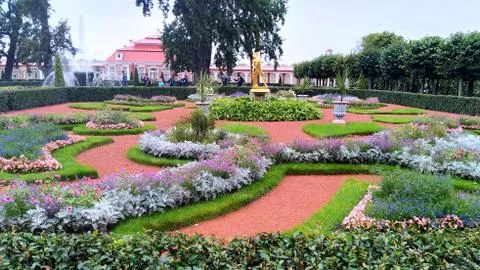 PARKS OF PETERHOF Stock Photos